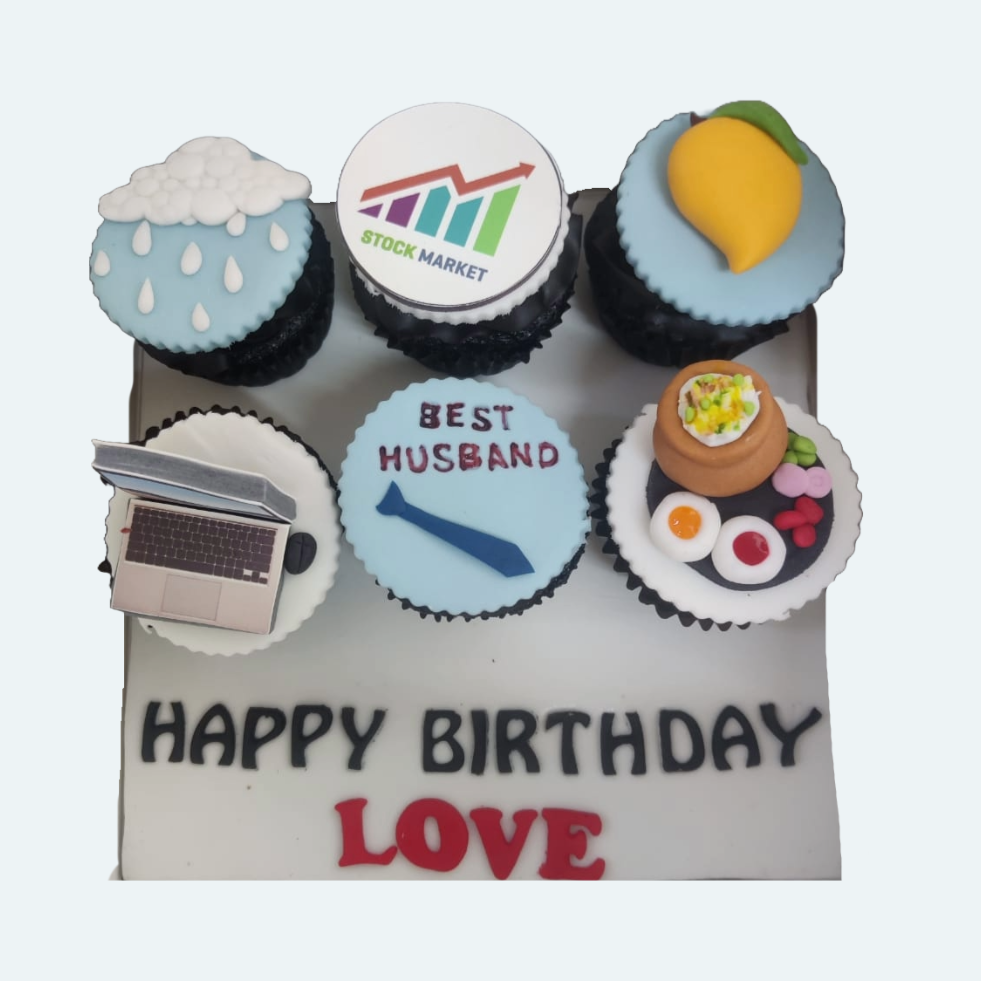 Best Hubby Cupcake - Crave by Leena