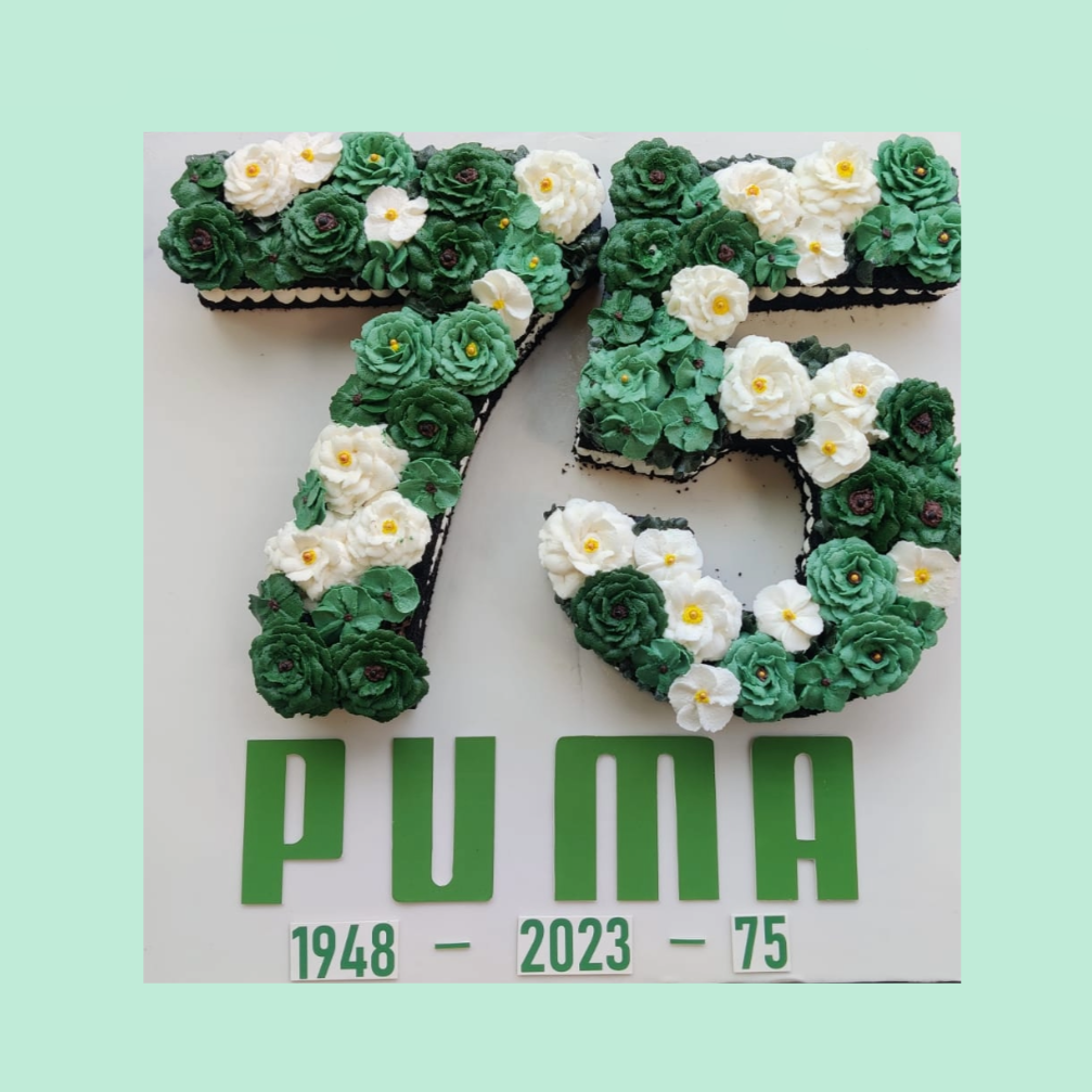 Number 75 PUMA Cake - Crave by Leena