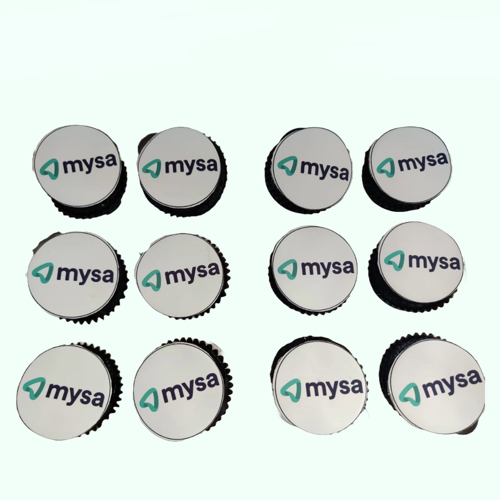 Mysa Logo Cupcakes - Crave by Leena
