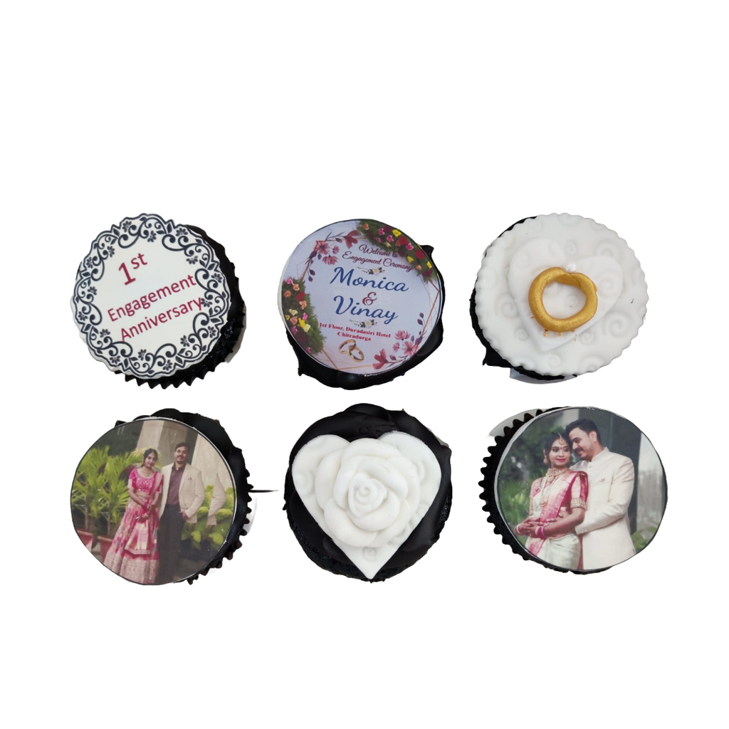 Engagement Cupcakes - Crave by Leena