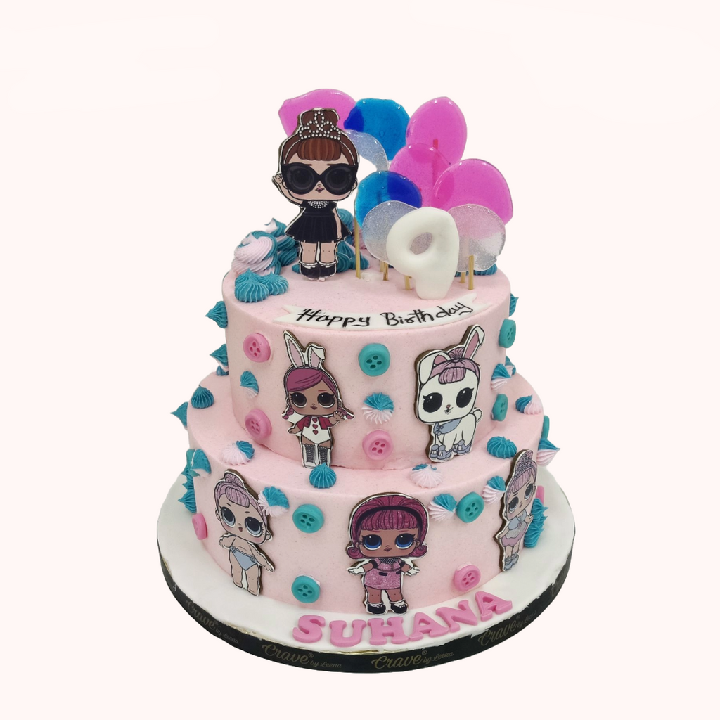 LOL Dolls Cake - Crave by Leena