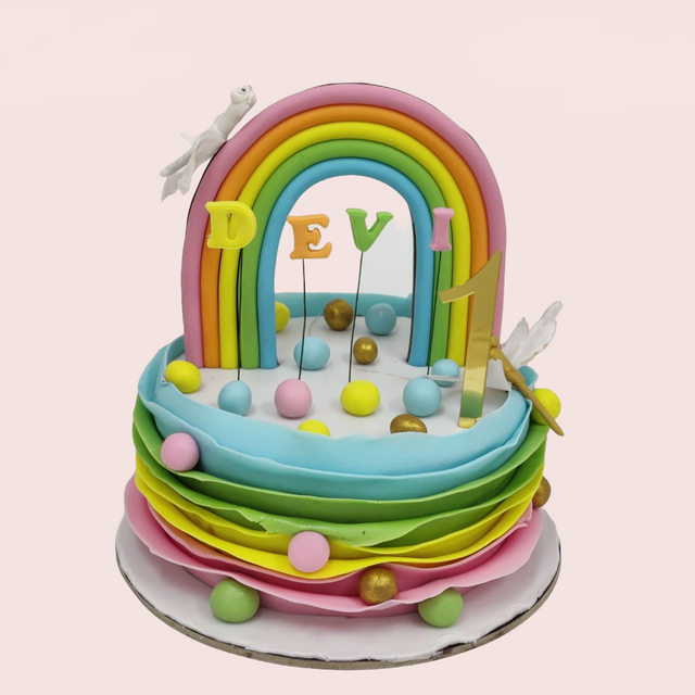 Dragonfly On a Rainbow - Crave by Leena