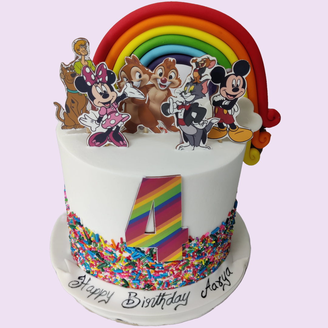 Mickey, Minnie and their Friends | Custom Cakes | Crave by Leena, Bangalore