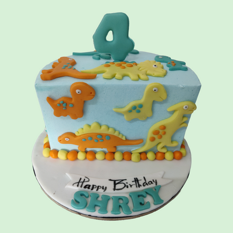 Little Dino's Half Cake - Crave by Leena