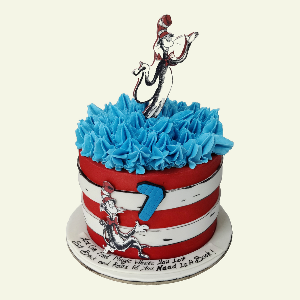 1.5 KG CT Cat in the hat cake - Crave by Leena