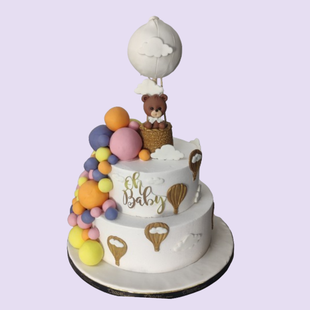 Teddy Baby Hot Air Balloon - Crave by Leena