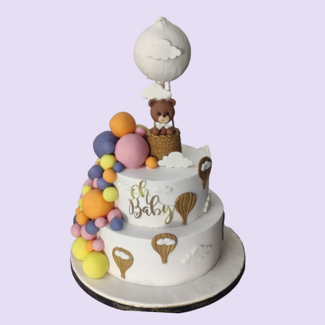 Teddy Baby Hot Air Balloon - Crave by Leena