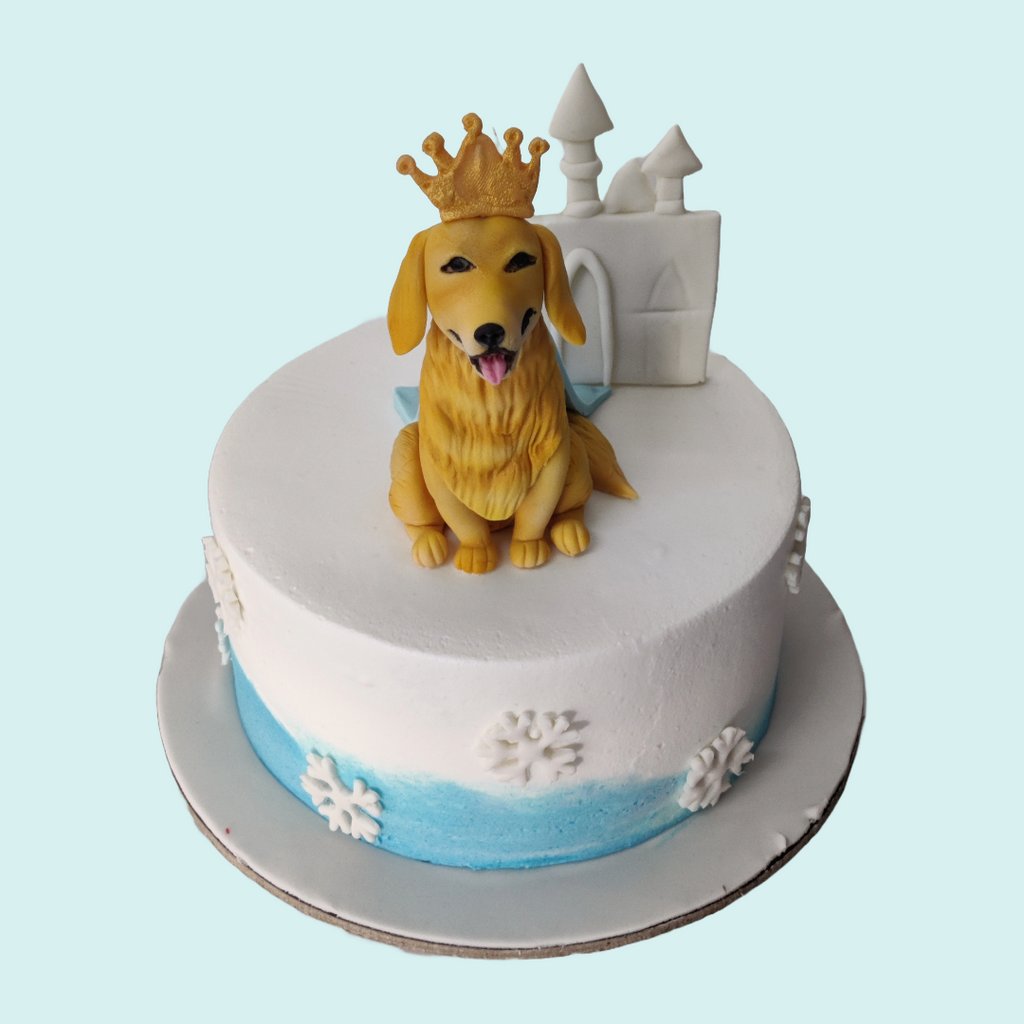 1 KG W&B Dog with snowflake - Crave by Leena