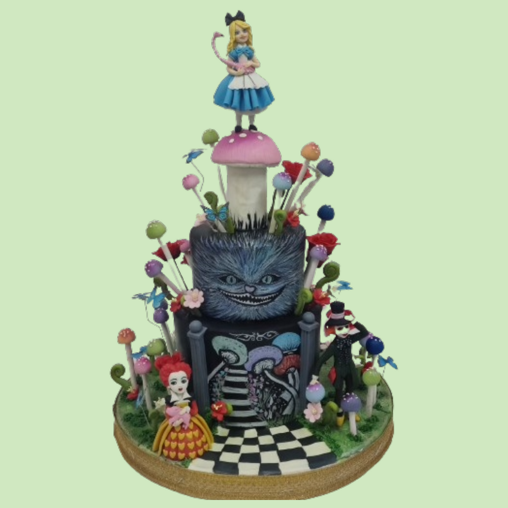 6KG, 2tier WnB Alice in Wonderland - Crave by Leena