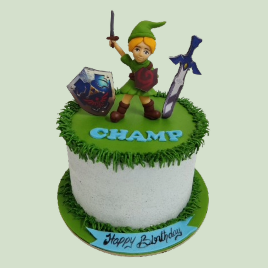 1.5KG CT Zelda Theme Cake - Crave by Leena