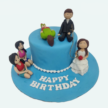 Married & Single cake - Crave by Leena