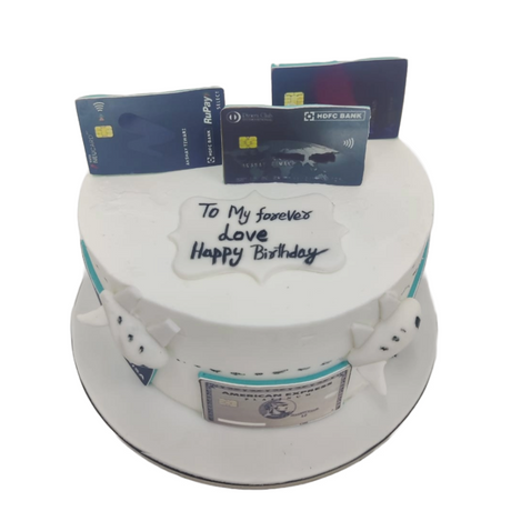 Credit Card Cake - Crave by Leena