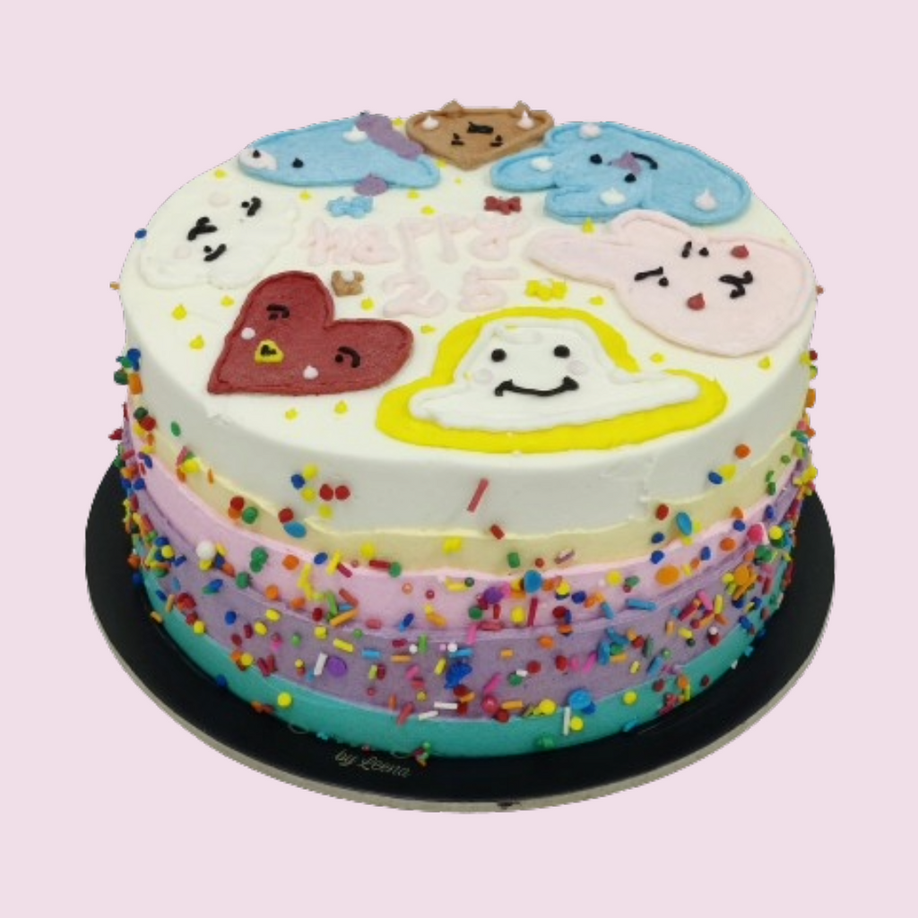 1KG CT BT21 Theme cake - Crave by Leena