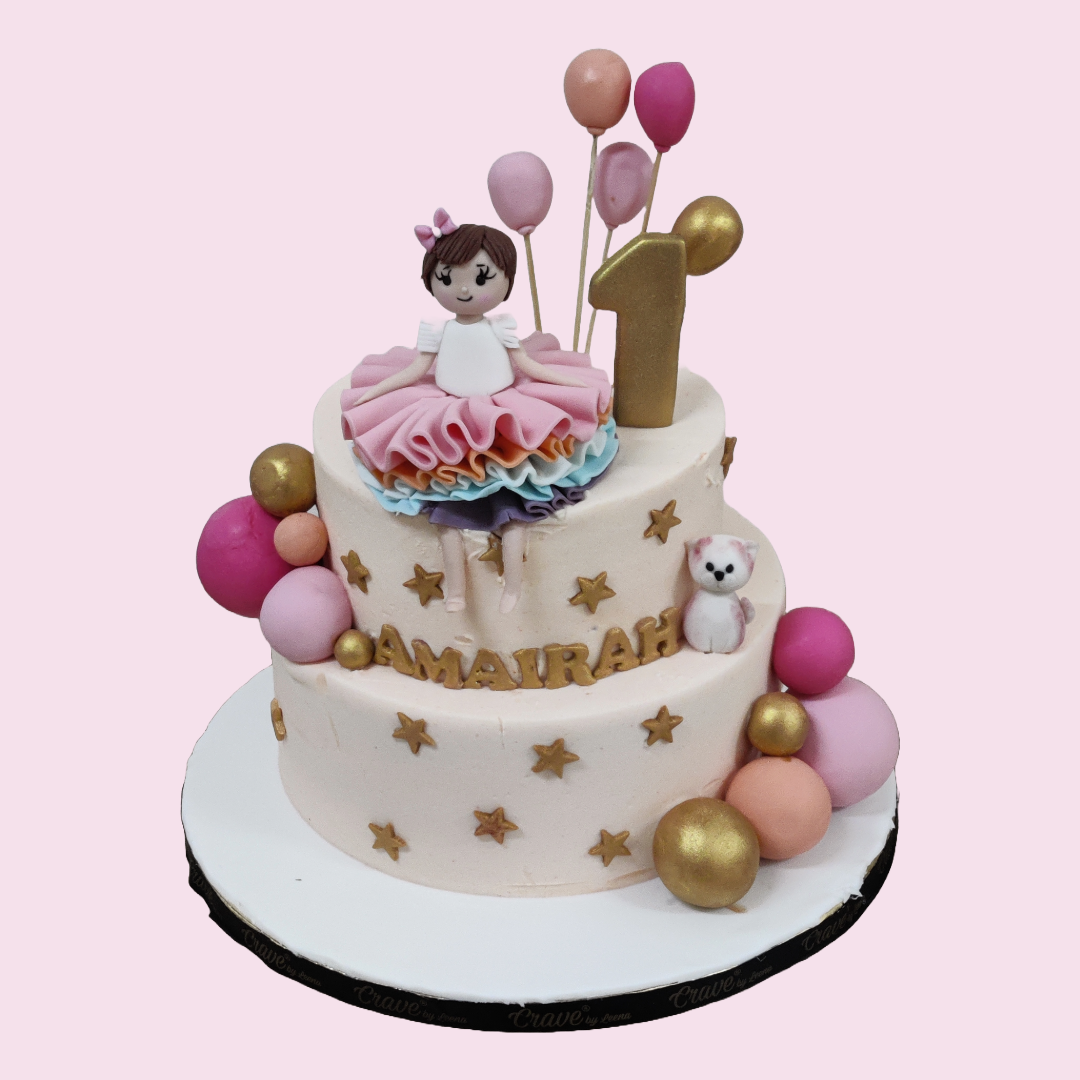 3 KG ,2 Tier  WB Cute girl - Crave by Leena