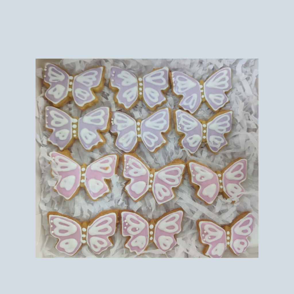 Pastel Butterflies Cookies - Crave by Leena