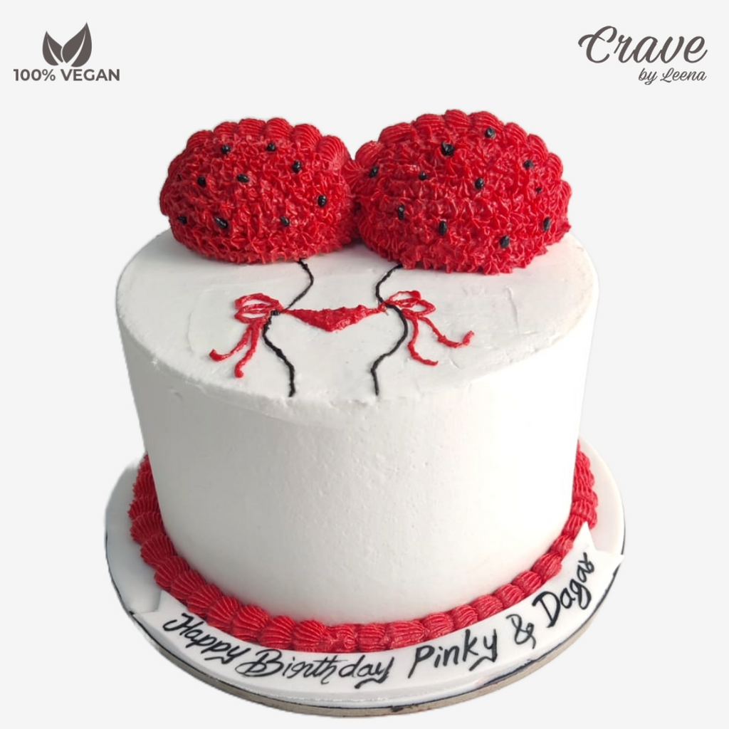 Red Biki Cake - Crave by Leena