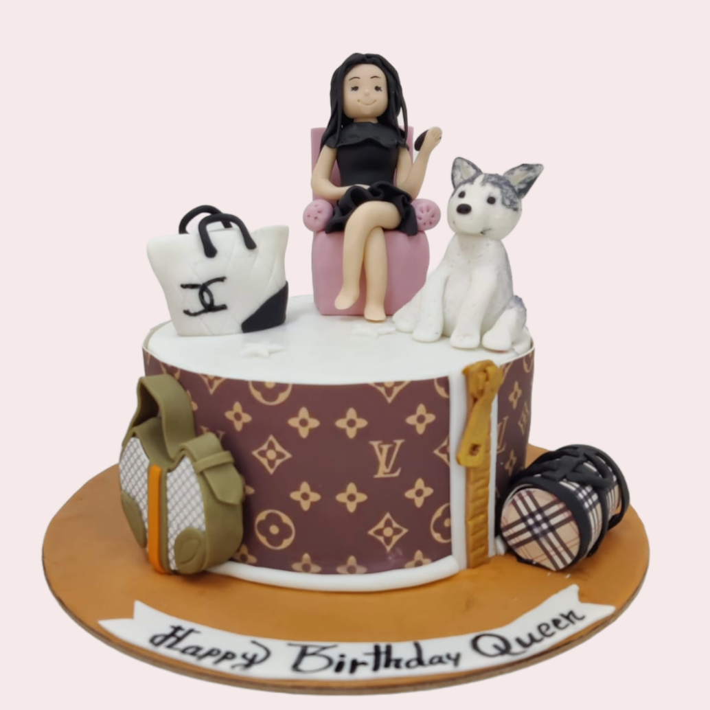 Queen's Cakes - Louis Vuitton Cake!!! Happy birthday