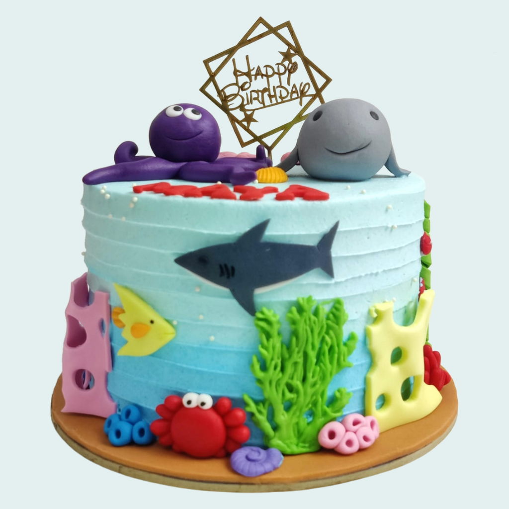 Sea Life Cake - Crave by Leena