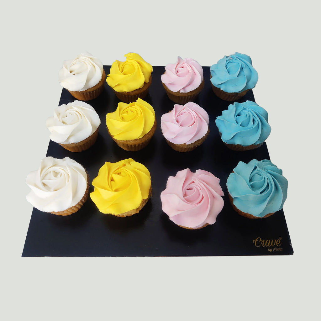 Vanilla cupcakes - Crave by Leena