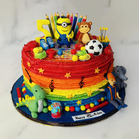 Vibrant Cake - Crave by Leena