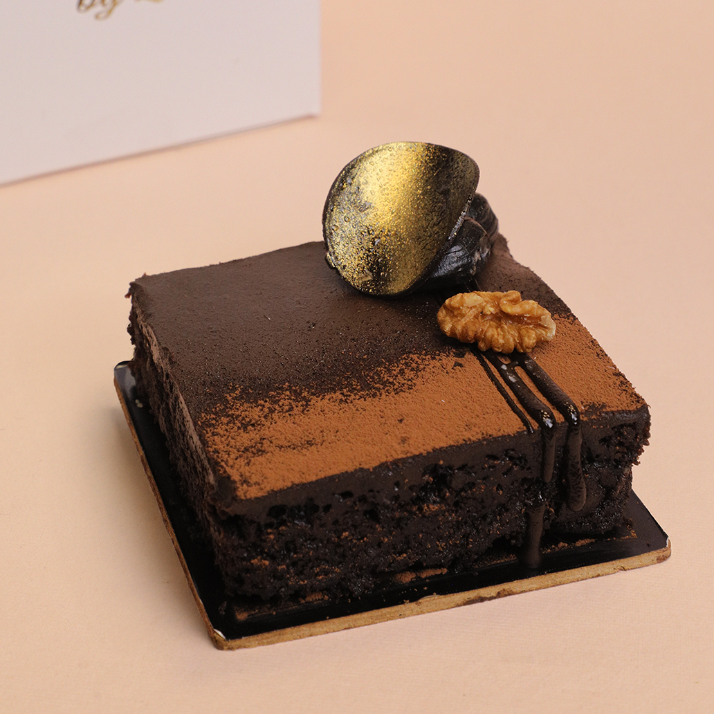 Chocolate Walnut Brownie (140g) - Crave by Leena