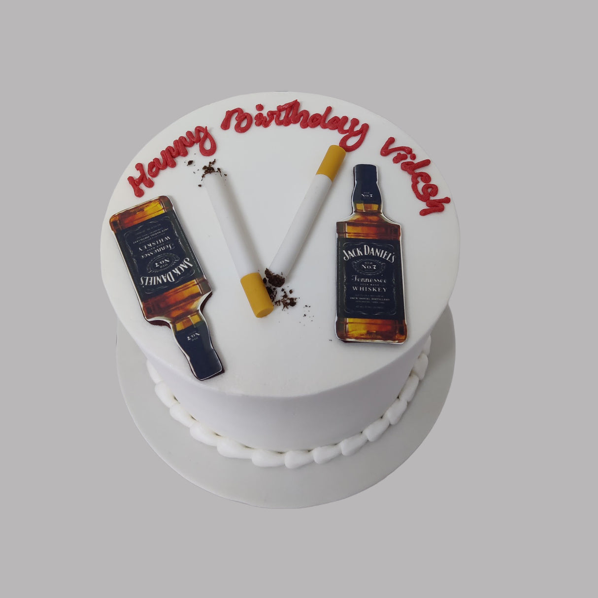White cake