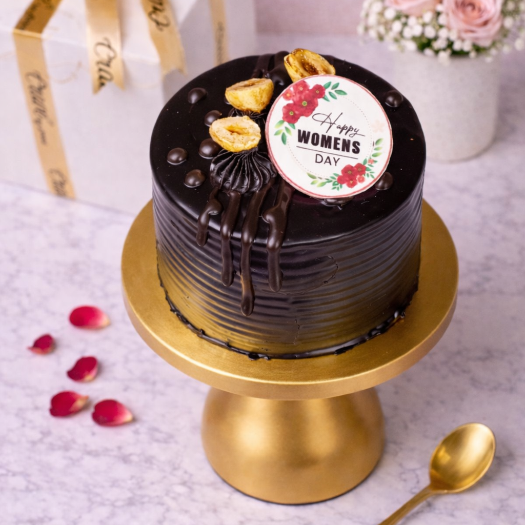 women's day Chocolate Hazelnut Fudge Bento (200g) - Crave by Leena