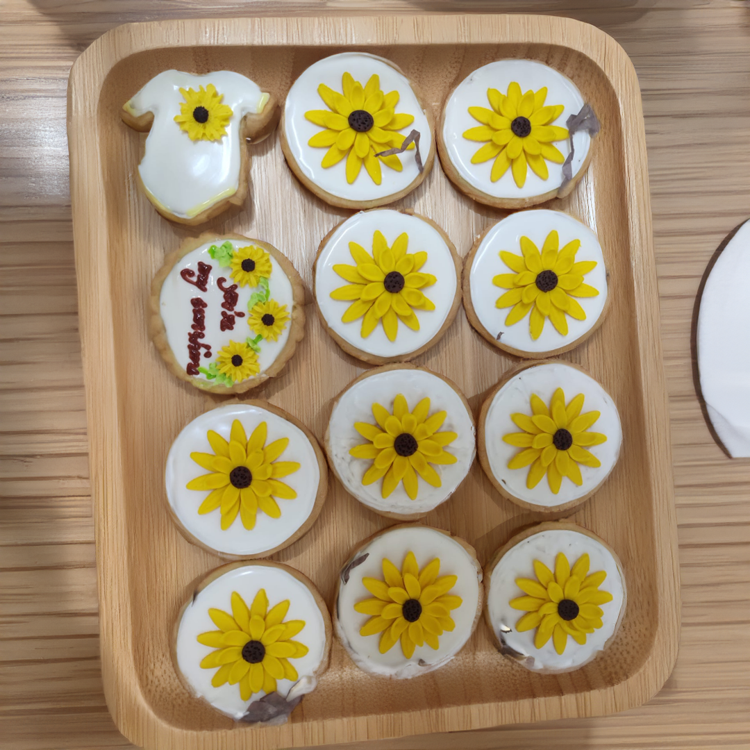 Your my Sunflower cookies - Crave by Leena