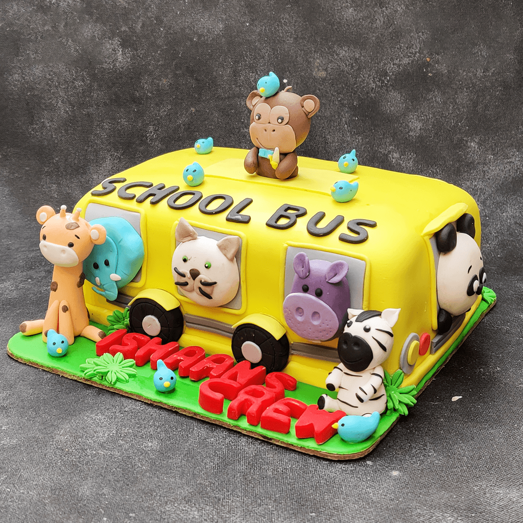 Animal School Bus Party - Crave by Leena