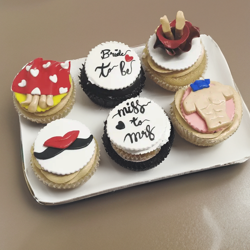 Bachelorette Cupcakes - Crave by Leena