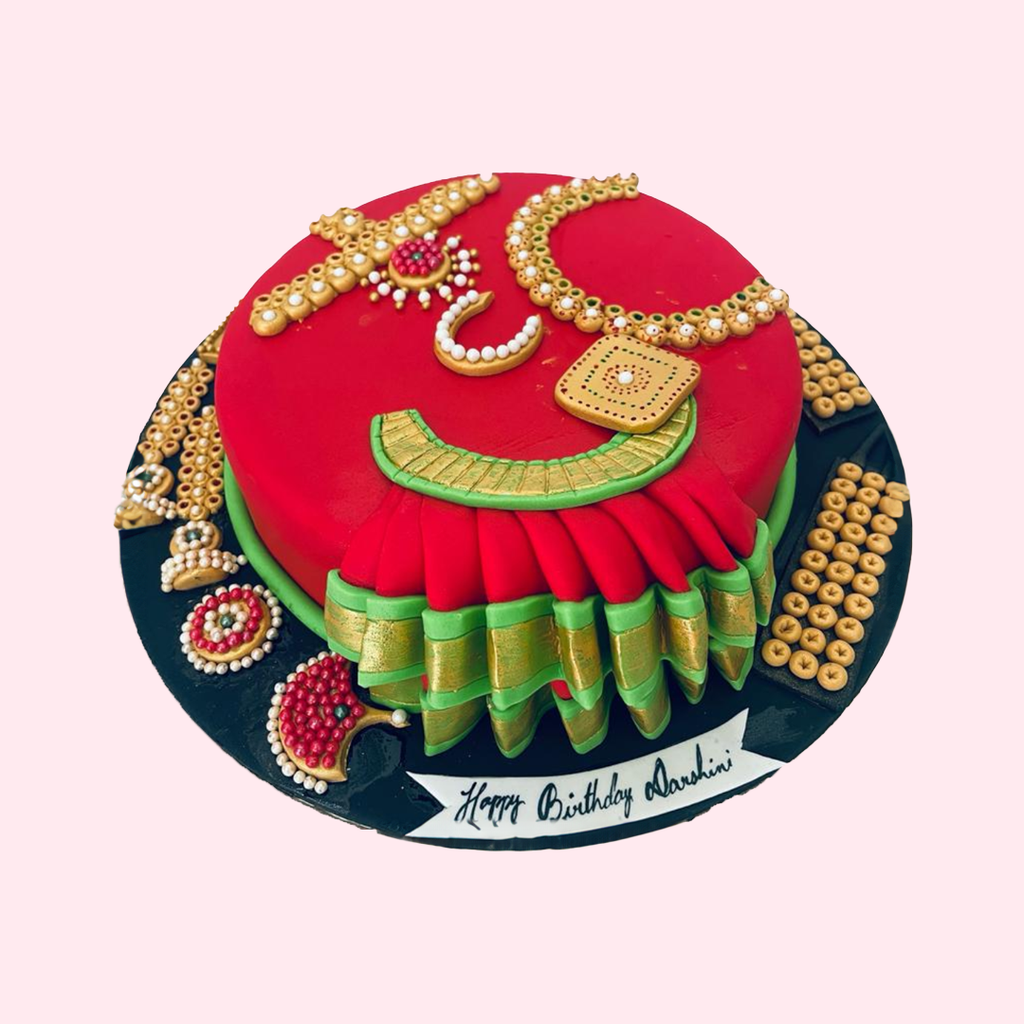Bharatanatyam Cake. - Crave by Leena