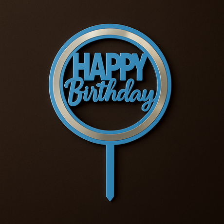 Happy Birthday Cake Toppers - Crave by Leena