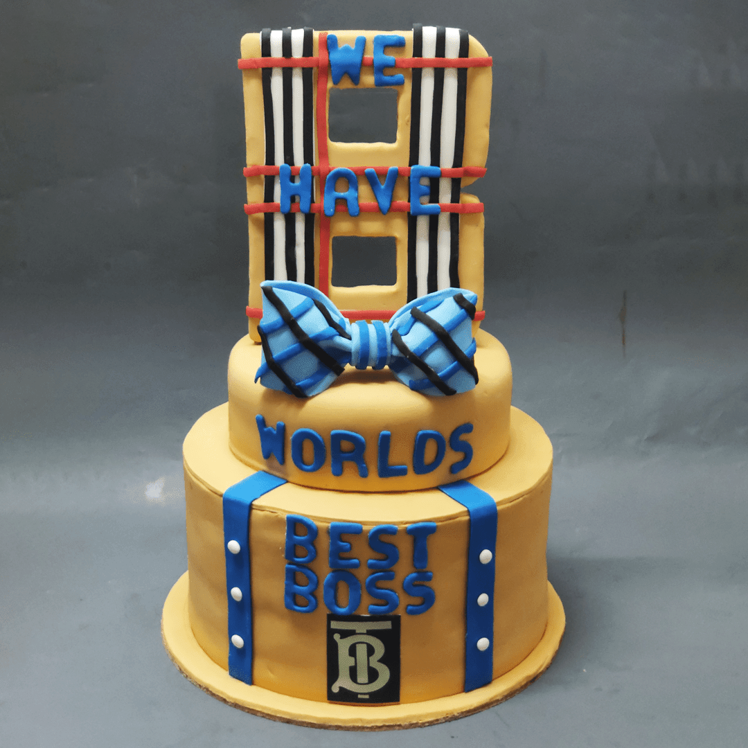 Burberry Cake
