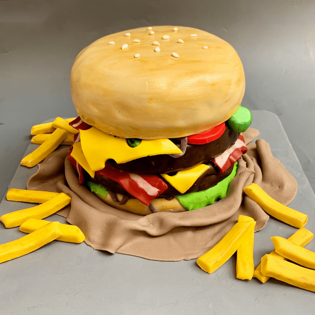 Burger Cake - Crave by Leena