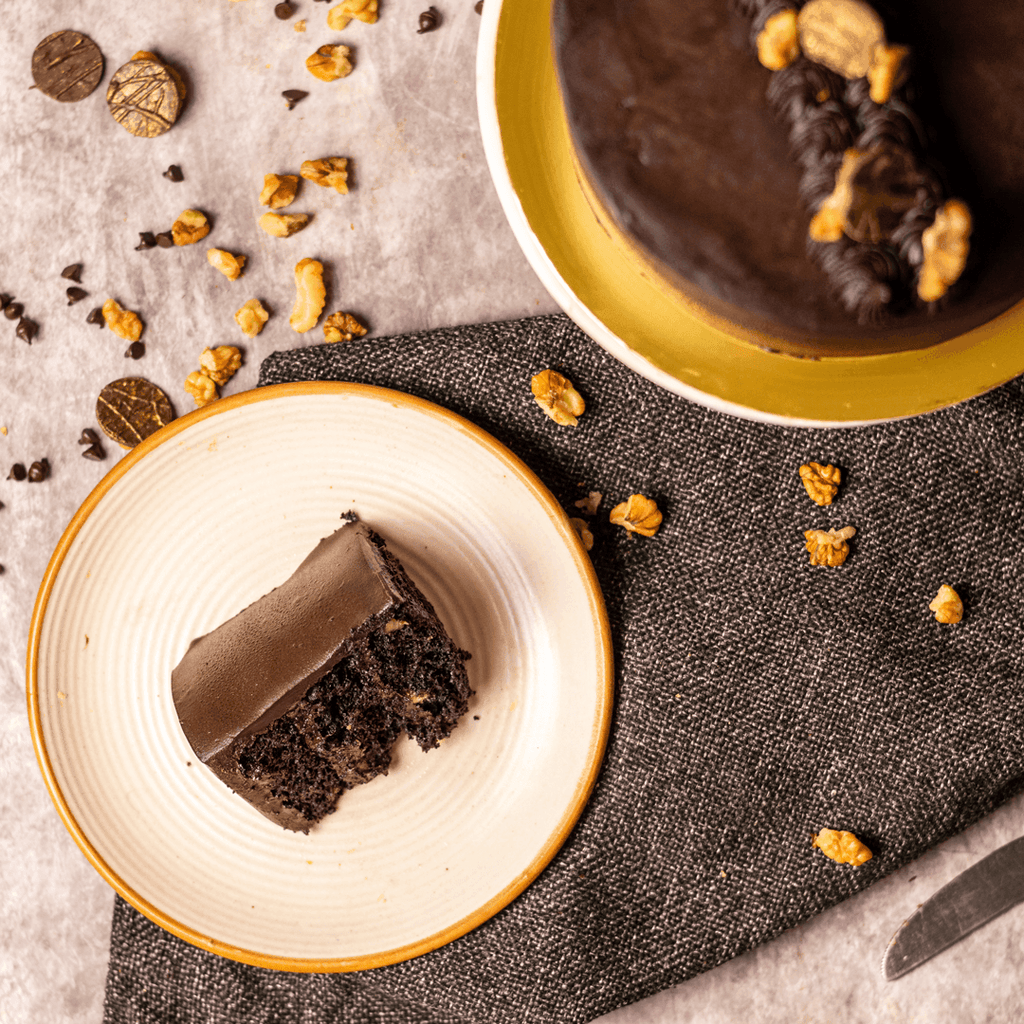 Chocolate Walnut Fudge - Crave by Leena