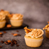 Gluten Free Coffee butterscotch Cupcakes - Crave by Leena