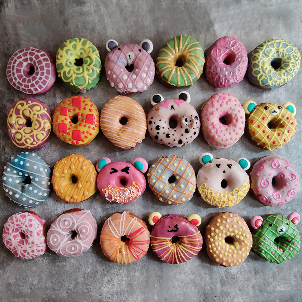 Colorful Cute Donuts - Crave by Leena