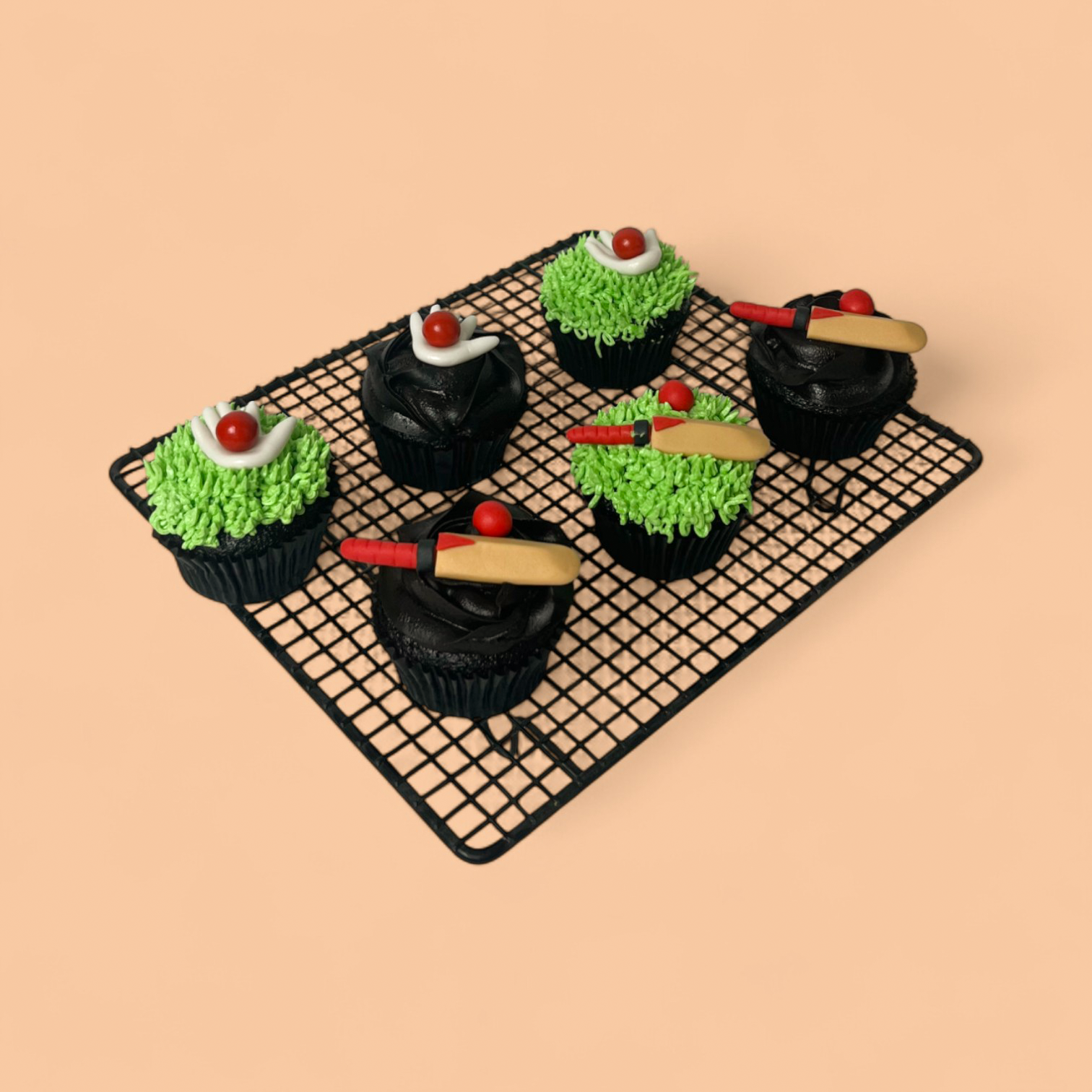 IPL Cupcakes (Box of 6) - Crave by Leena