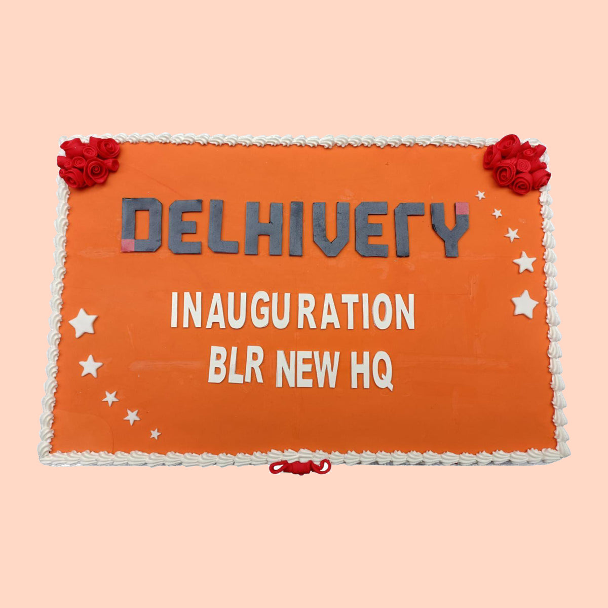 Delhivery Inauguration Cake. - Crave by Leena