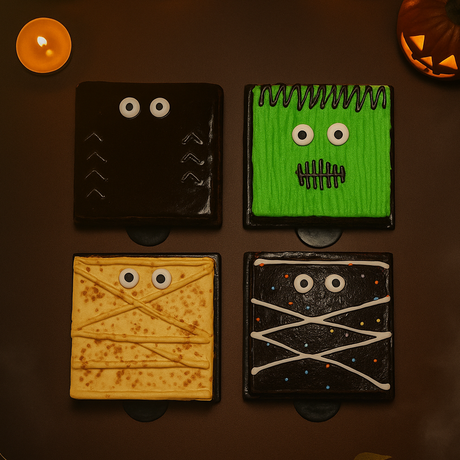 Assorted Ghostly Brownies (150gX4)