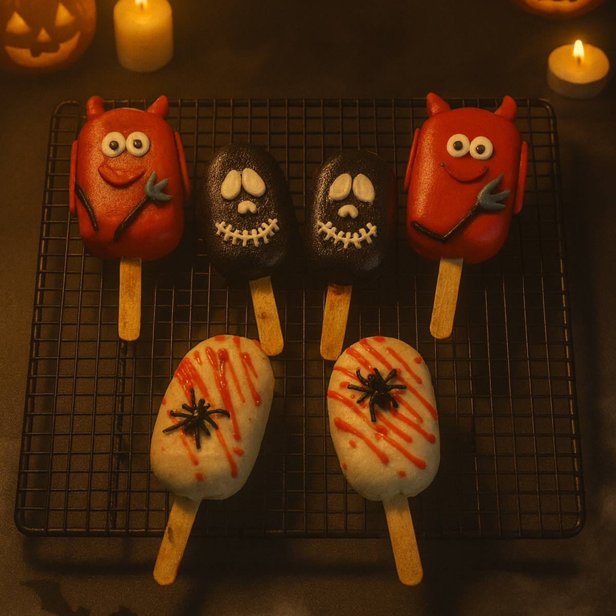 Halloween Cakesicles (box of 6)