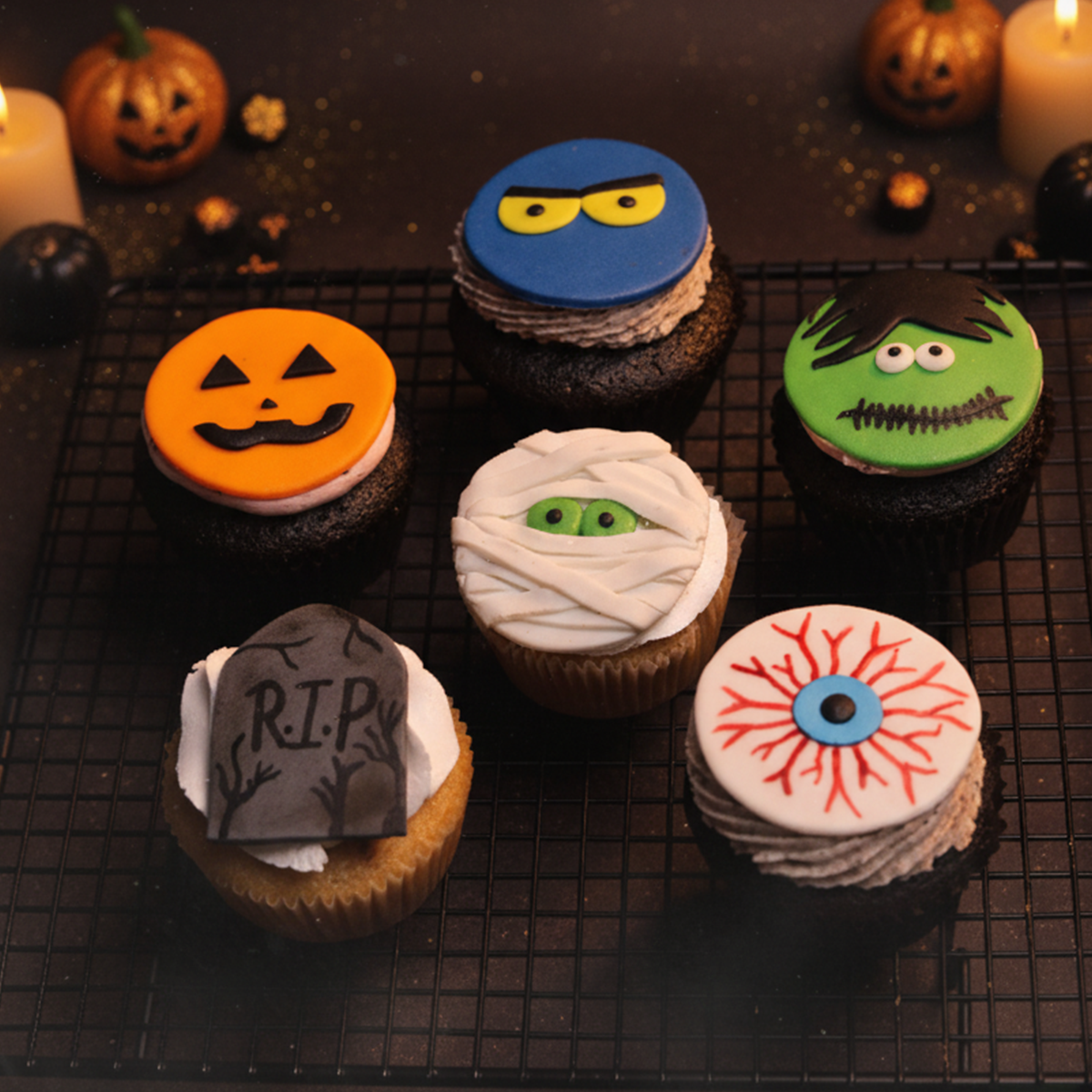 Haunted Cupcakes (box of 6)