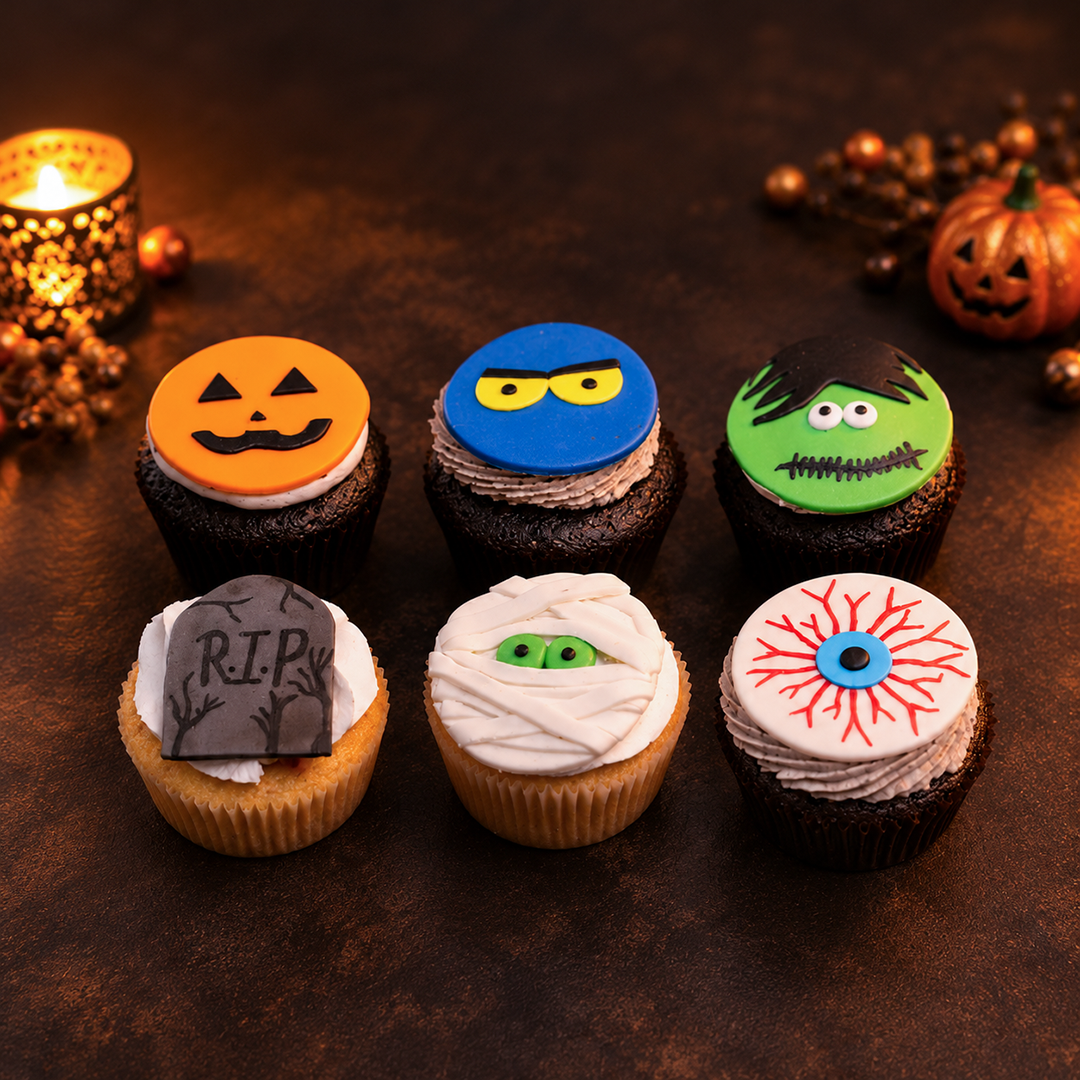 Haunted Cupcakes (box of 6)
