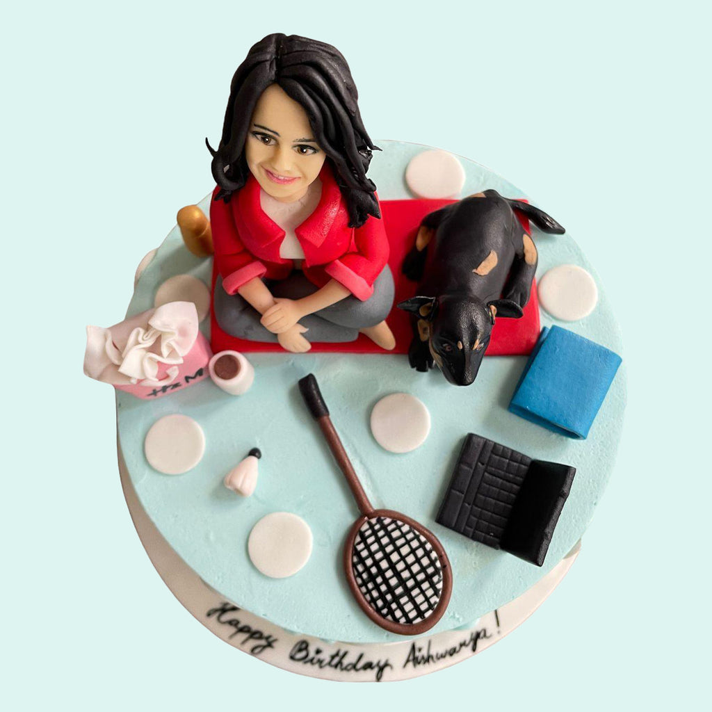 Having Fun with your Dog Cake - Crave by Leena
