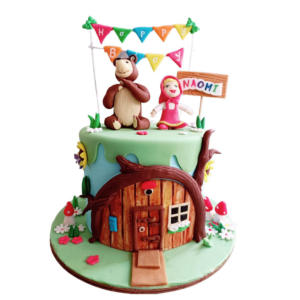 Masha and Bear in a Tree House - Crave by Leena