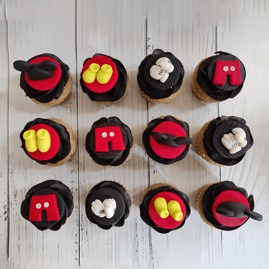 Mickey Mouse Cupcakes - Crave by Leena