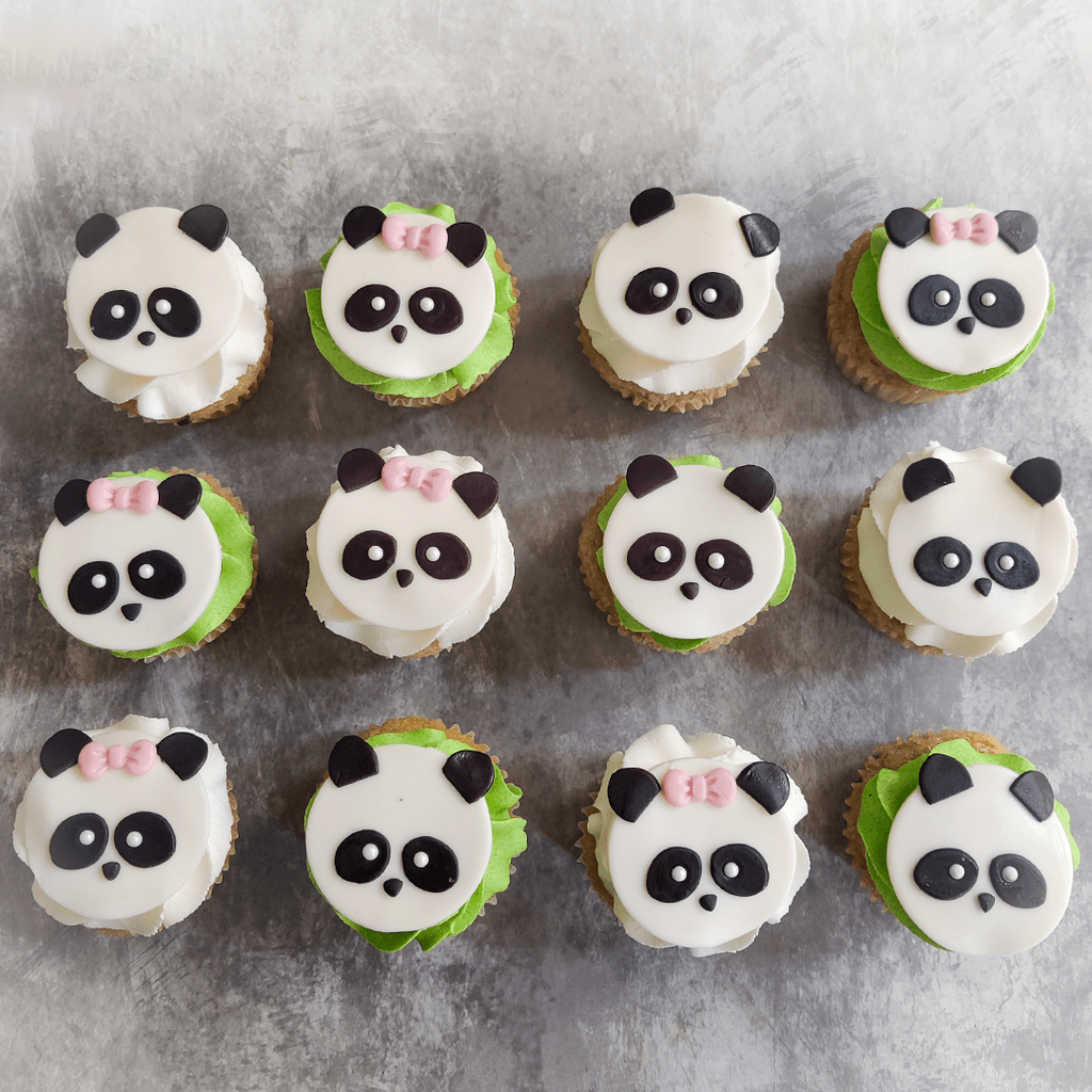 Panda cupcakes - Crave by Leena