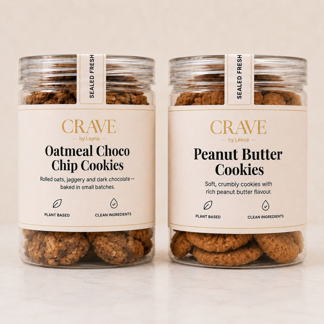 Peanut & Oatmeal Jaggery Cookie Combo  — 10% OFF