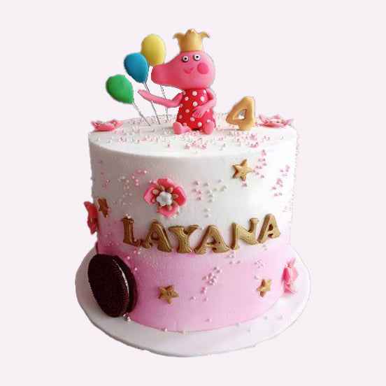 Peppa pig cake - Crave by Leena