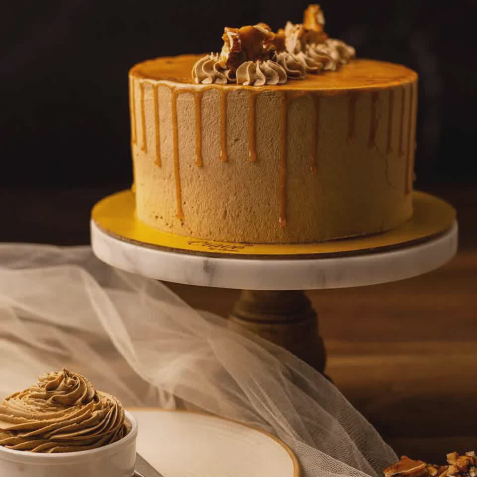 Coffee Butterscotch Cake